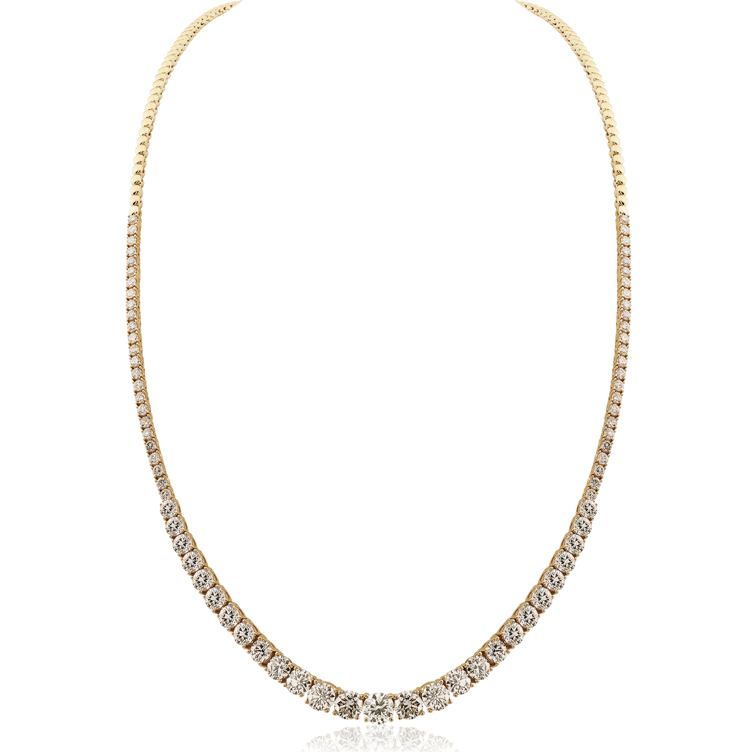 10,28 Ct. Diamond Riviera Necklace